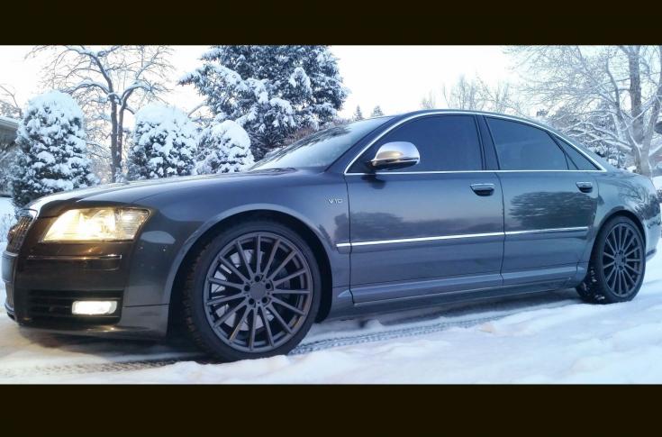 AUDI A8 CHICANE MATTE GUN METAL